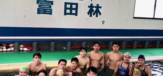 大阪府下で水泳競技大会が今週からいよいよ開催^^/