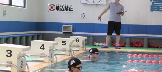 第284回校内記録会・各表彰式・泳力検定